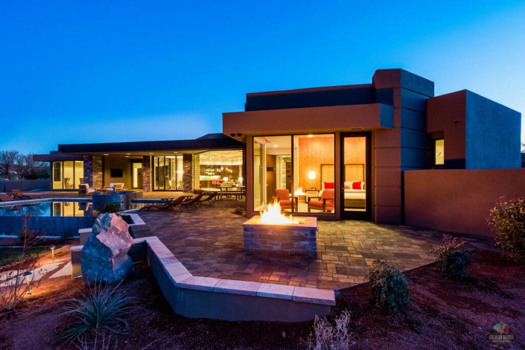 Anasazi Hills House in Salt Lake City, Utah by McQuay Architects