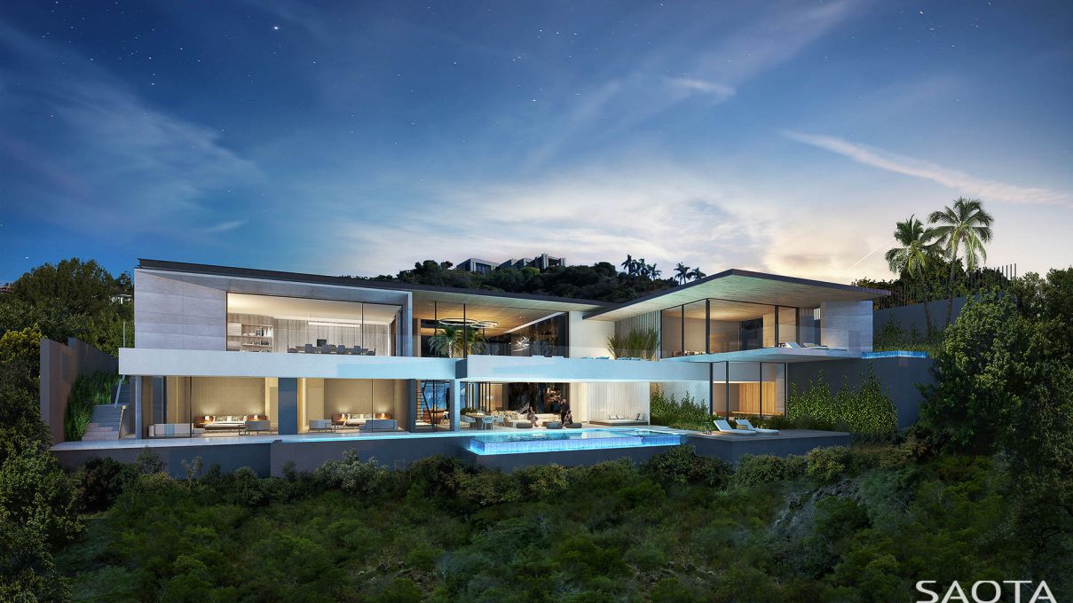 Architecture Concept of Wallace Residence in Los Angeles by SAOTA