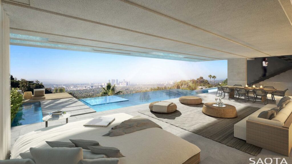 Architecture Concept of Wallace Residence in Los Angeles by SAOTA