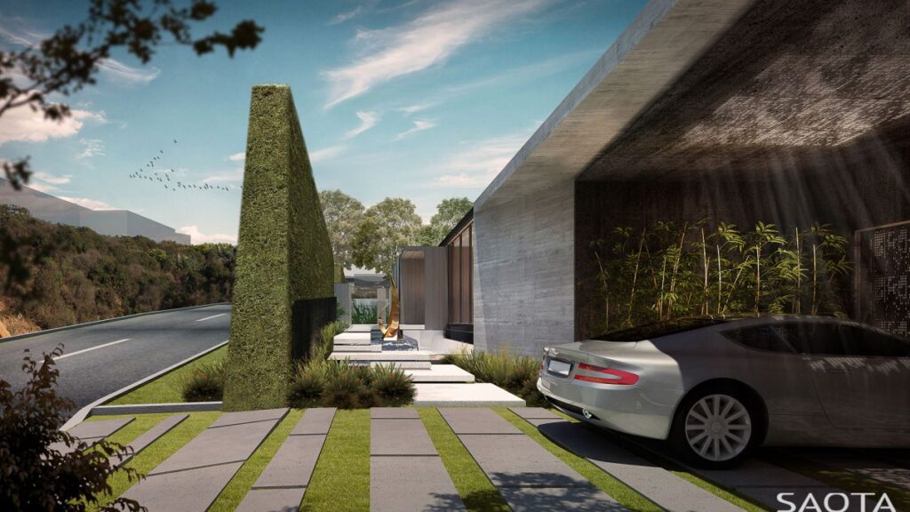 Architecture Concept of Wallace Residence in Los Angeles by SAOTA