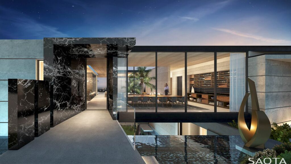 Architecture Concept of Wallace Residence in Los Angeles by SAOTA
