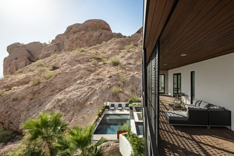 Camelback Mountain Residence In Phoenix, Arizona By The Ranch Mine