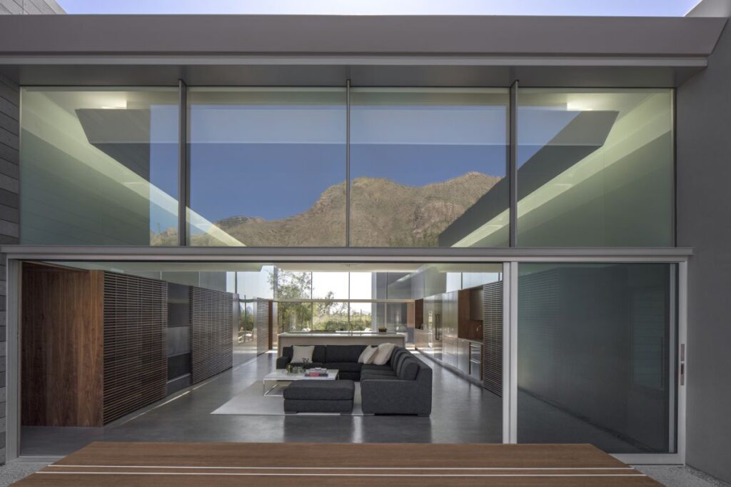 Canyon Desert House in Tucson, Arizona by HK Associates Inc