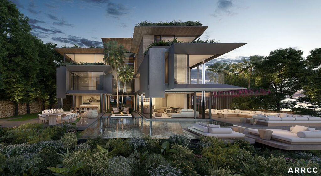 Conceptual Design of Barcelona Villa in Spain by SAOTA and ARRCC