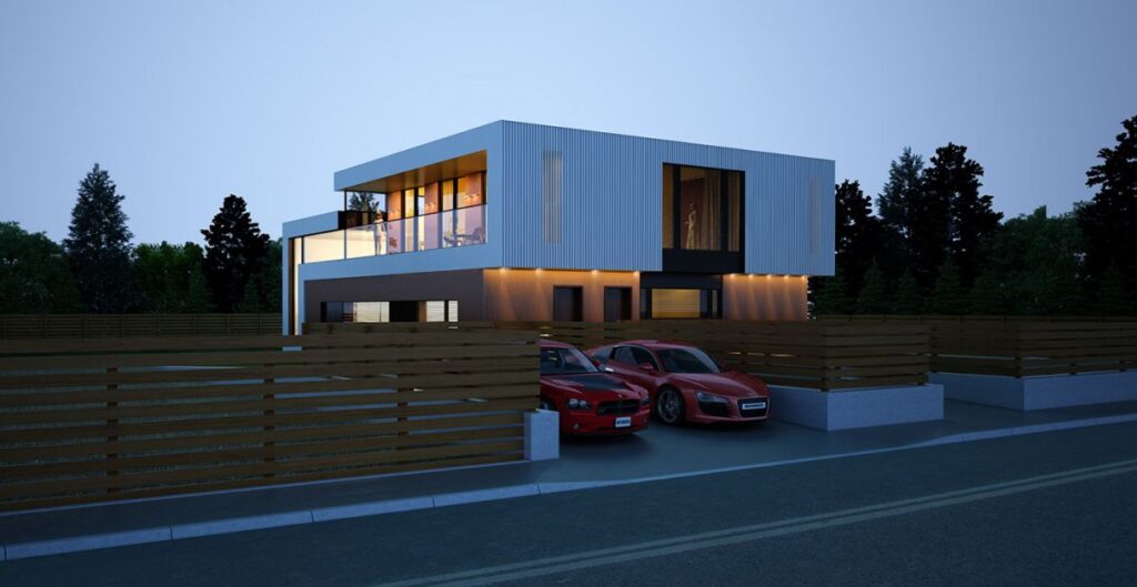 Contemporary House Design Concept by Alexander Zhidkov Architect