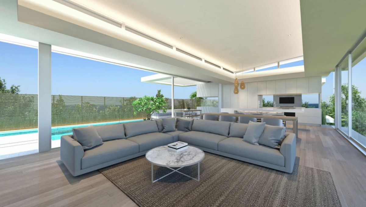 Make space by opening up a room, and let light in. With the help of this glass wall, an indoor/outdoor space is created, allowing you to take advantage of the cool, dry comforts of indoors while still enjoying views of the outside and natural illumination.