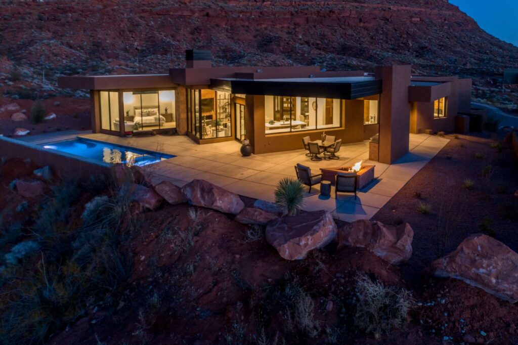 Desert Home in Salt Lake City, Utah by McQuay Architects