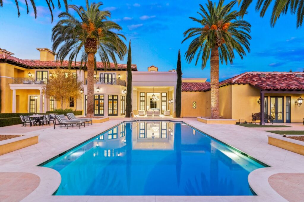 Elegent and Timeless European Villa in Las Vegas for Sale at $25 Million