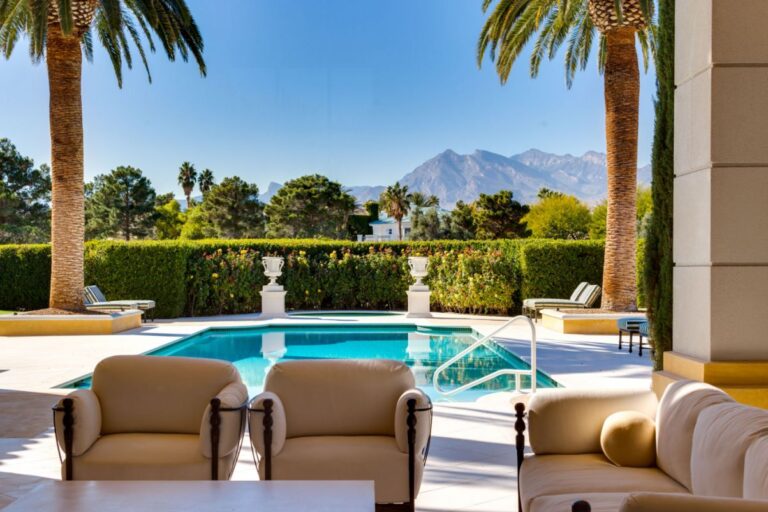 Elegent and Timeless European Villa in Las Vegas for Sale at 25 Million