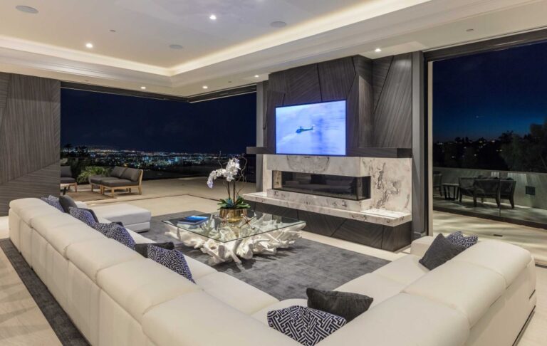 Extraordinary Inconic Bel Air Mansion returns Market for $15.3 Million