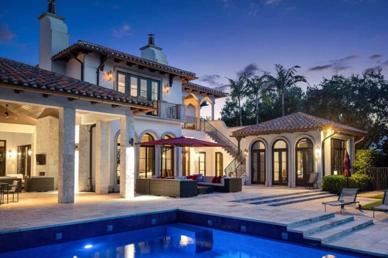 Florida Custom Built Home with Finest Finishings Asks for $4.99 Million