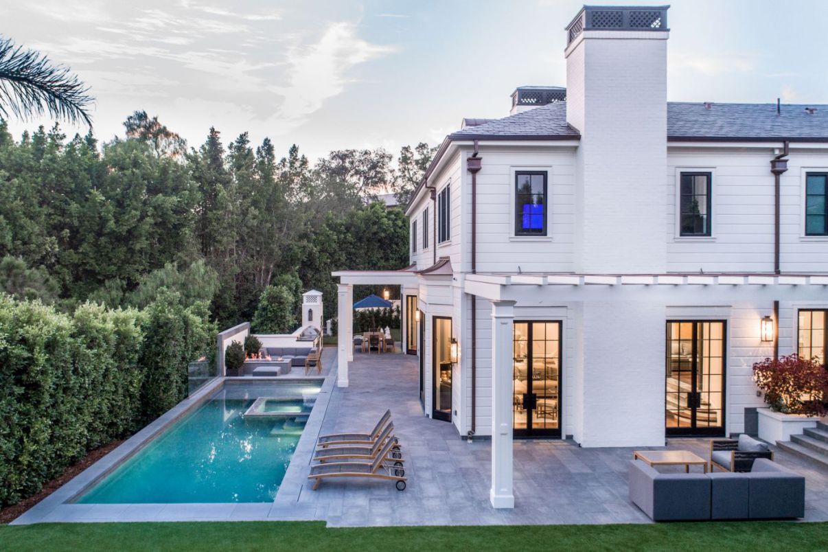 $25 Million Georgian Traditional Home for Sale in Beverly Hills