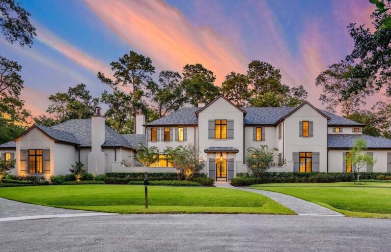 Houston House in Hunters Creek Village, Texas for Sale at $5.95 Million