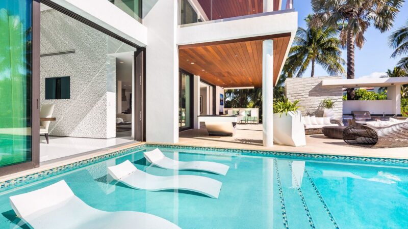 Lakeview Court Modern Home in Miami Beach by Borges Architects