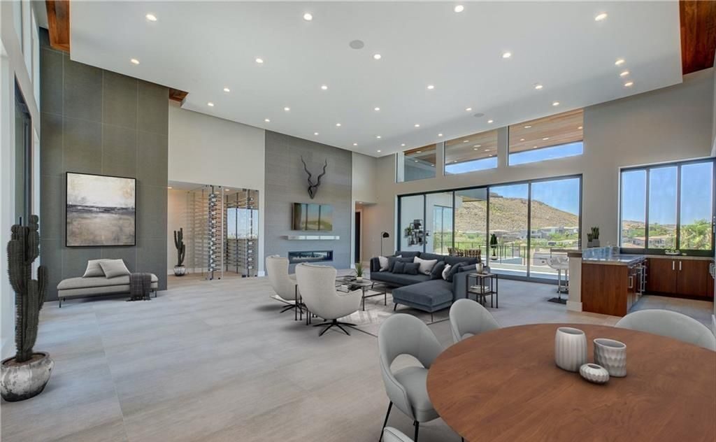 Las Vegas Luxury Home with Inspirational Views for Sale
