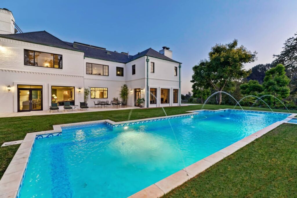 Los Angeles Mansion in Lower Bel-Air's Best Location