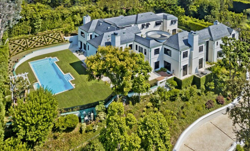 Los Angeles Mansion in Lower Bel-Air's Best Location