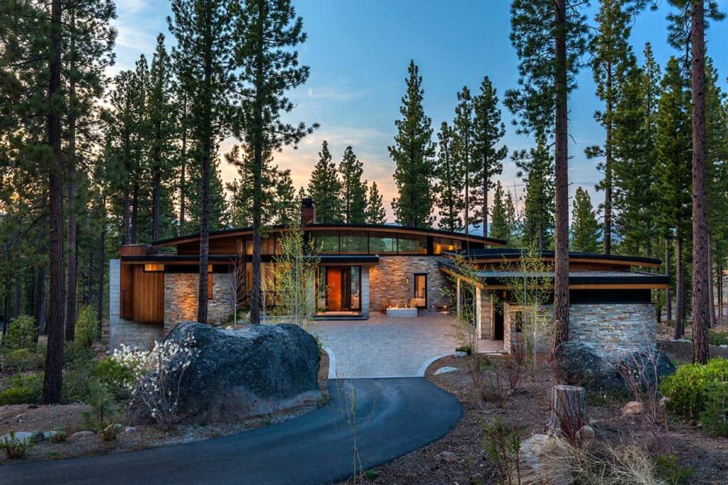 Martis Camp Mountain Home Lot 517 by Kelly and Stone Architects