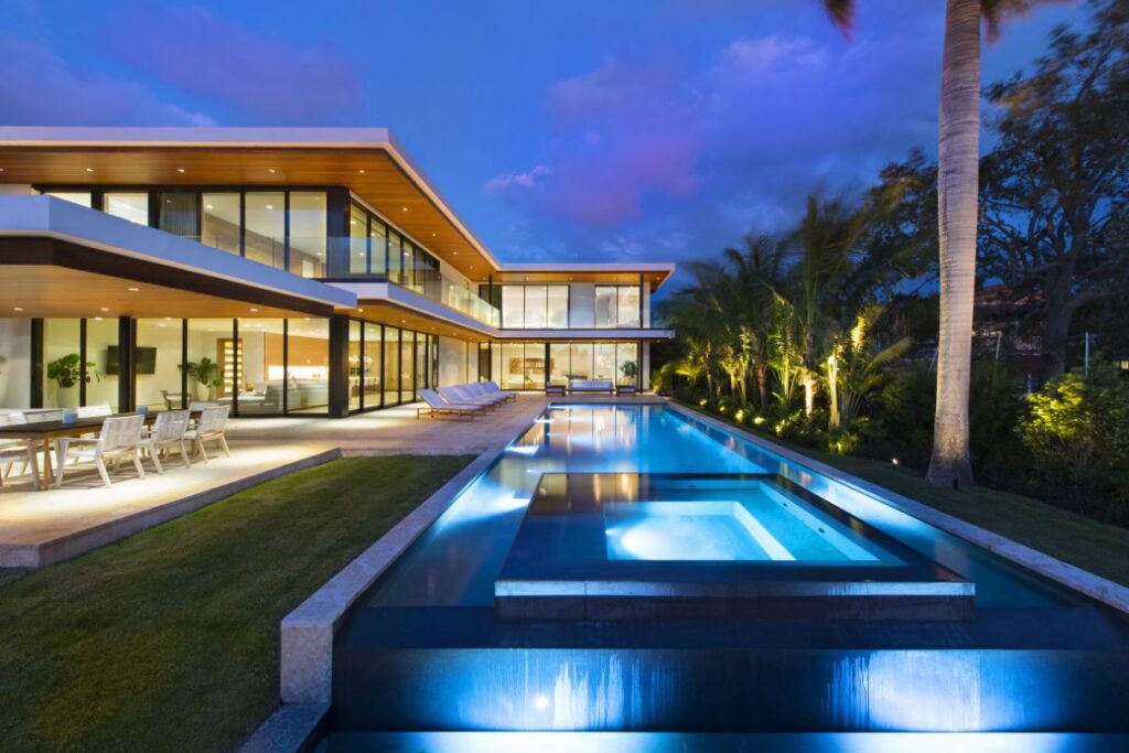 Miami Beach Modern Waterfront Home by In-Site Design Group LLC