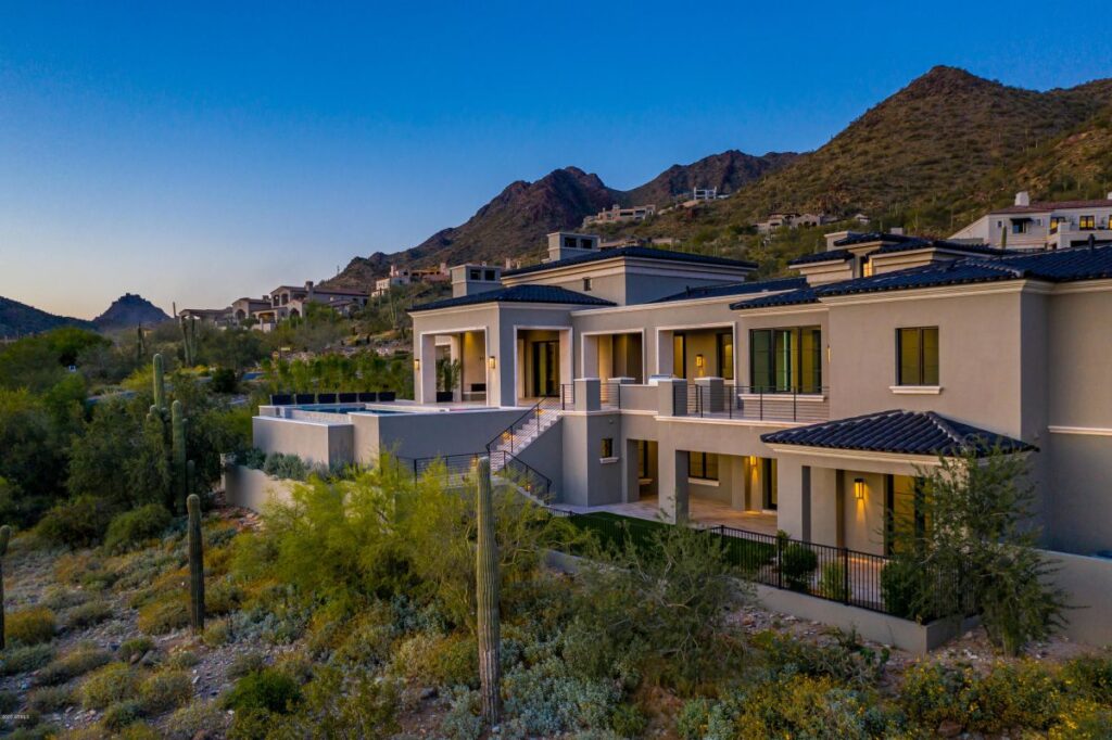 New Mediterranean Scottsdale House for Sale