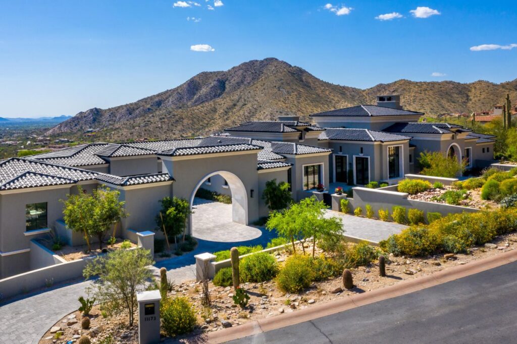 New Mediterranean Scottsdale House for Sale