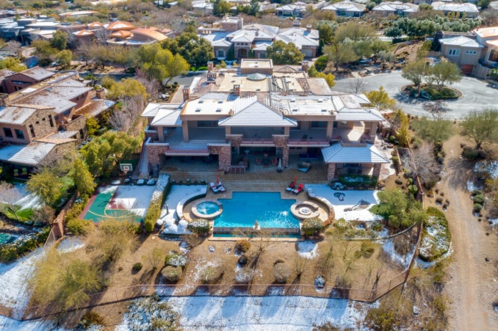 Remarkable Las Vegas Home at Promontory Ridge Drive for Sale at $5.99 Million