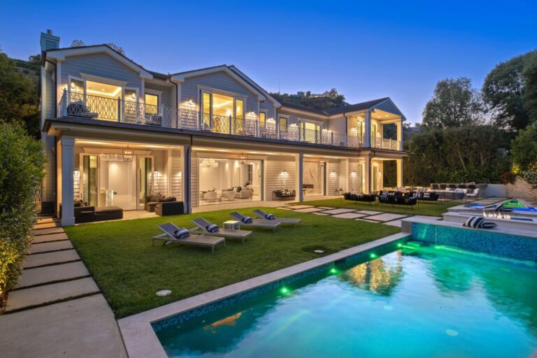 Roscomare Traditional Estate in Los Angeles for Sale at $7.9 Million