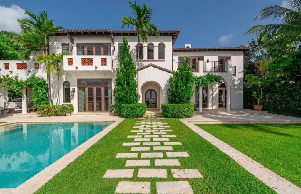 Spanish Style Home in Miami Beach on Market