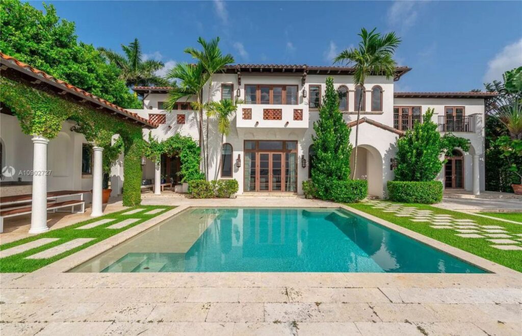 Spanish Style Home in Miami Beach on Market