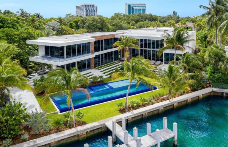 Unparalleled Sabal Palm Modern House in Florida for Sale $20 Million