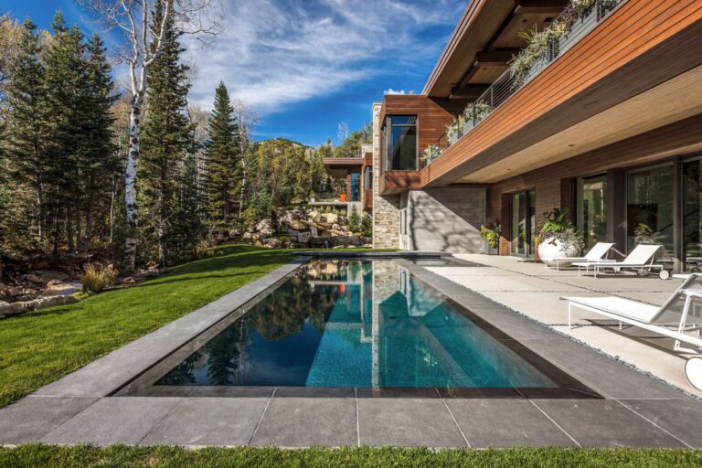 White Pine Canyon Home in Park City by Upwall Design Architects