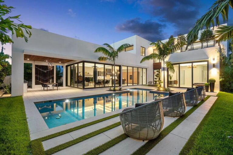 Brand New Delray Beach Contemporary Home for Sale $3.15 Million
