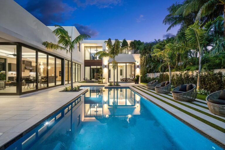 Brand New Delray Beach Contemporary Home for Sale $3.15 Million