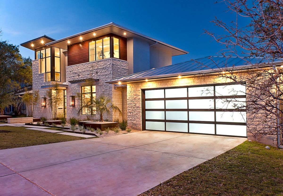 Cat Mountain Remodel Home in Austin by Cornerstone Architects.