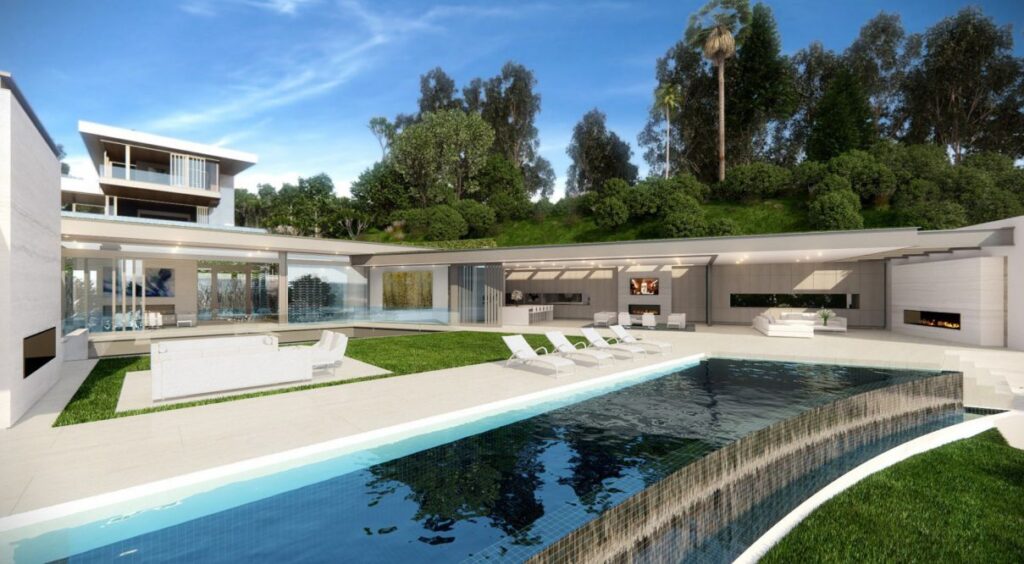Conceptual Design of Beverly Hills Modern Home by McClean Design