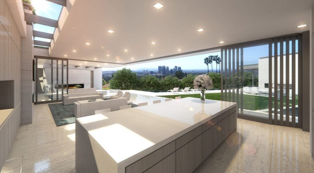 Conceptual Design of Beverly Hills Modern Home by McClean Design