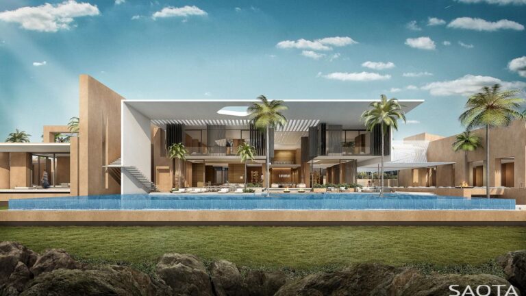 Conceptual Design of Gorou Mansion in Niger by SAOTA
