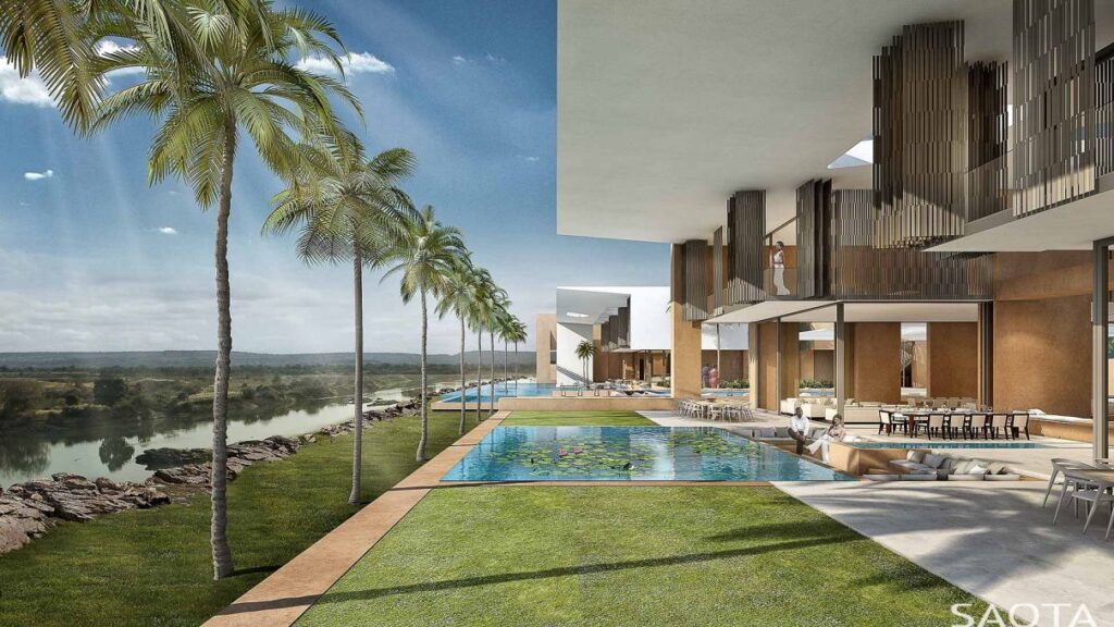 Conceptual Design of Gorou Mansion in Niger by SAOTA