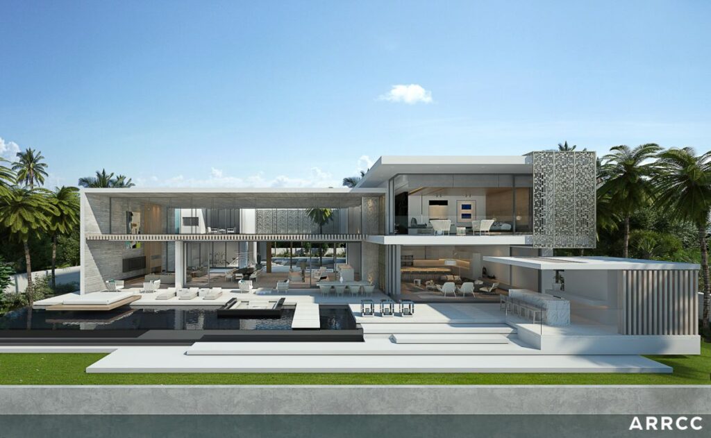 Conceptual Design of Miami Mansion by SAOTA and ARRCC