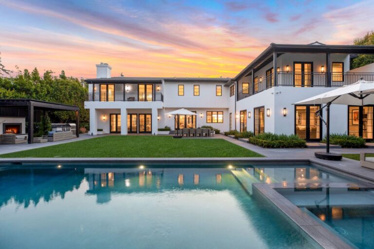 $15.75 Million Contemporary Mediterranean Home in Los Angeles