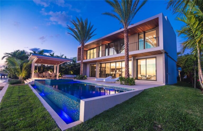 Florida Dream Home in Exclusive Bay Harbor Islands Asking $12.9 Million