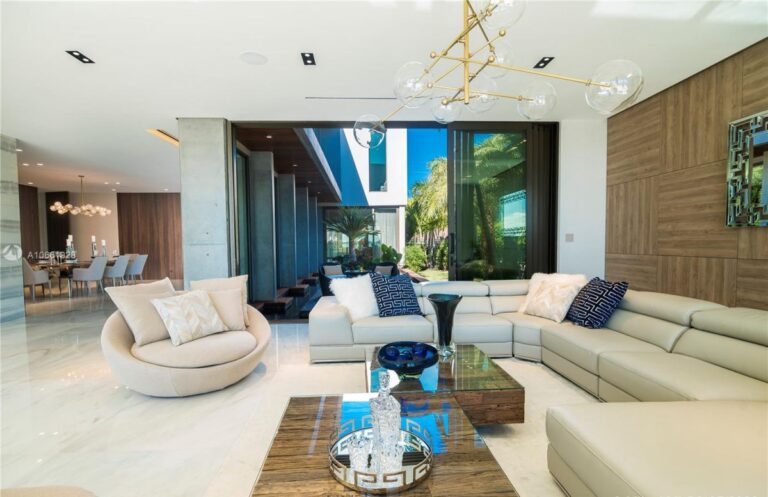 Florida Dream Home in Exclusive Bay Harbor Islands Asking $12.9 Million