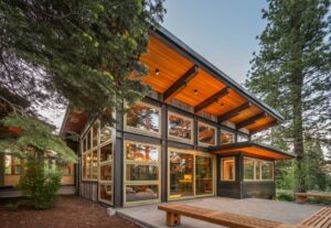 Green House in Martis Camp by Ryan Group Architects