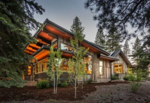 Green House in Martis Camp by Ryan Group Architects