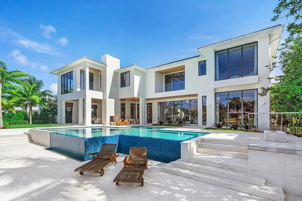 Italian-inspired Waterfront Home in Boca Raton for Sale