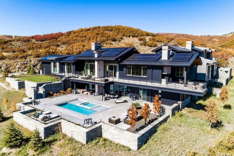 Magnificent Contemporary Park City Home for Sale at $10.5 Million
