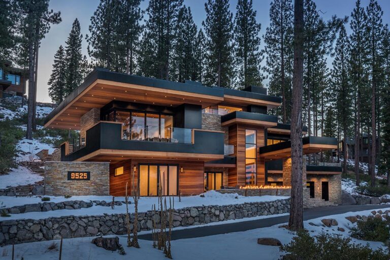 Mountain Home On Martis Camp Lot 581 By Kelly And Stone Architects