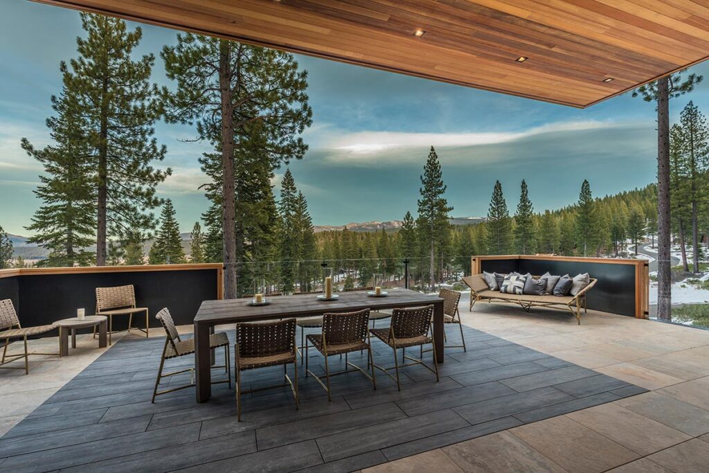 Mountain Home on Martis Camp Lot 581 by Kelly and Stone Architects