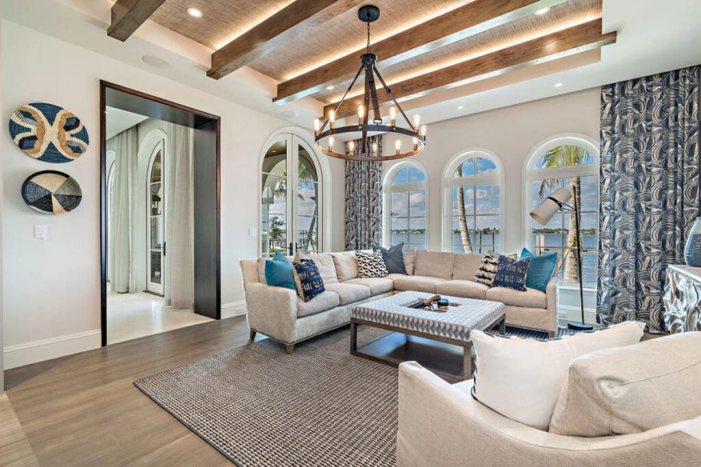 Palm Beach Home on Spectacular Waterfront Location