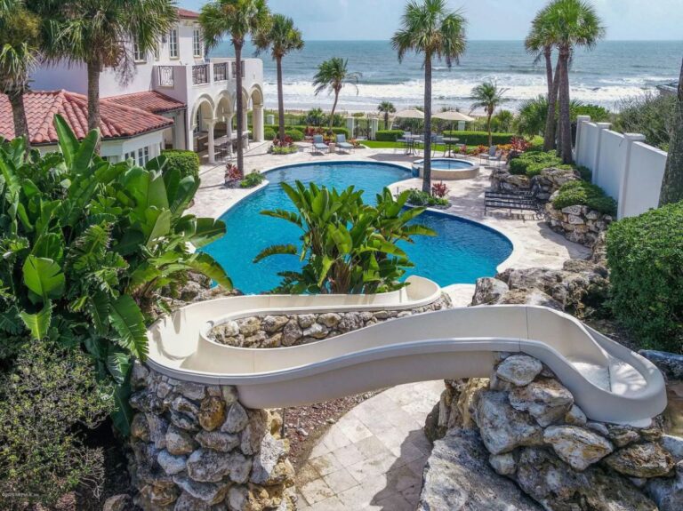 Ponte Vedra Beach Mediterranean Oceanfront Home Asks 9.75 Million